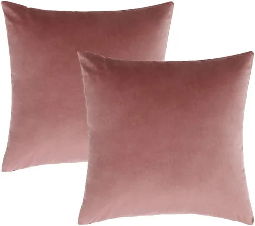 Miniatura 8 de Fundas de almohada de terciopelo de 16 x 16 pulgadas, color negro, fundas de almohada decorativas para sofá, fundas de almohada suaves, sólidas