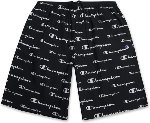 Champion Pantalones cortos para hombre, grandes y altos, estampado completo, pantalones cortos de entrenamiento para hombre