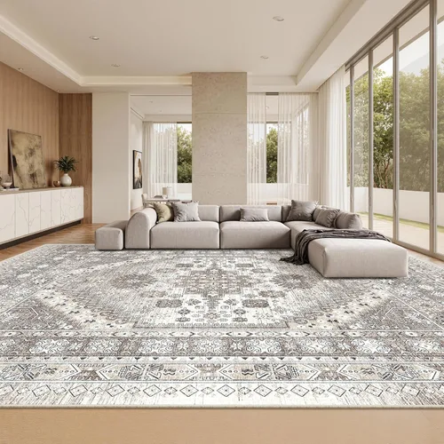 Miniatura 86 de zesthome Alfombra 4x6 - Alfombra Resistente a Manchas Lavable, Alfombras con Respaldo Antideslizante para Sala de Estar, Alfombras Pequeñas de Área