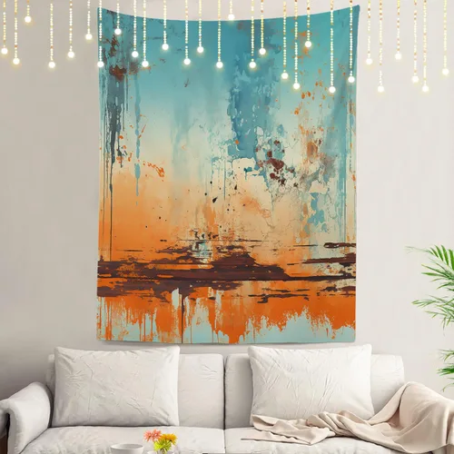 Miniatura 17 de Shrahala Beach Vacation Seaside Relaxation Tapestry, Nautical Summer Getaway Wall Hanging Hd Print Polyester Backdrop For Dorm Room Bedroom 30 X 40