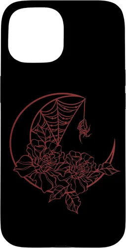 Miniatura 6 de Goth Y2K Alt Fairy Grunge Emo Flower Rose Web Spider Moon Case for iPhone 17