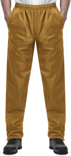 iCreek Pantalones de lluvia para hombre, impermeables, resistentes al viento, ligeros, para senderismo, trabajo, lluvia, al aire libre, para golf,