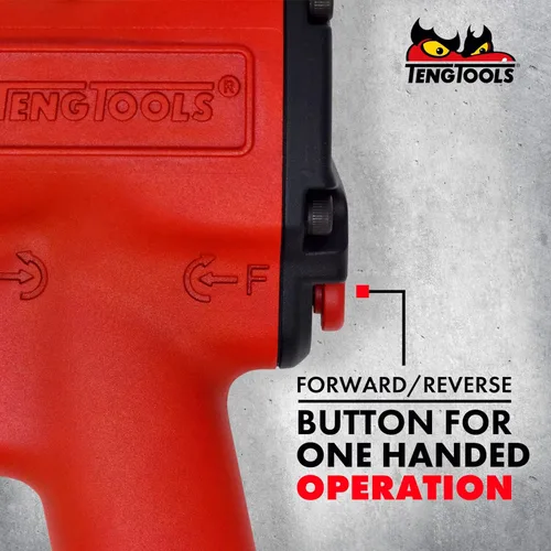 Miniatura 2 de Teng Tools ARWM12M - Pistola de llave de impacto neumática compacta reversible de 1/2 pulgada de alto par