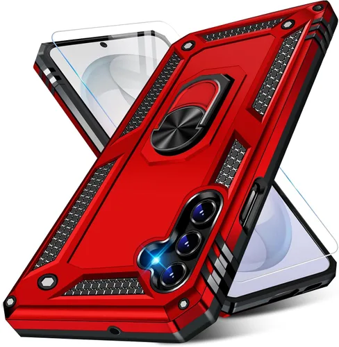 Miniatura 89 de Vaki Funda para Samsung Galaxy S22 5G con protector de pantalla integrado de grado militar, cubierta dura y resistente, funda resistente para Galaxy