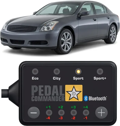 PEDAL COMMANDER Controlador de respuesta del acelerador Infiniti G35 (2003-2006), se adapta a: 3ª generación, base, cupé, sedán, cupé deportivo,