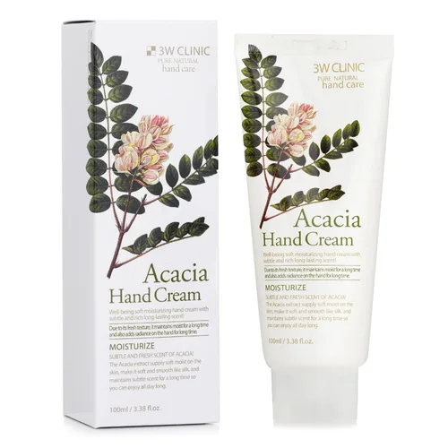 Miniatura 2 de 3W Clinic Crema de manos, acacia, 3.38 onzas