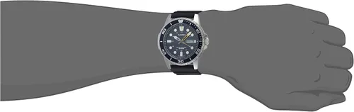 Miniatura 5 de Casio Serie MTPS110 Reloj analógico unisex 100M WR Caja de acero inoxidable Análogo de 3 manecillas (HR, Min, SEC) Indicación de la fecha