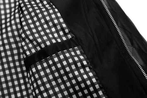 Miniatura 5 de Tanming Chaqueta bomber Softshell casual de corte ajustado y ligera con cremallera para hombre