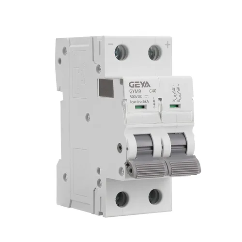 Miniatura 5 de GEYA Mini disyuntor CC, carril DIN 6KA DC MCB (1P 16A 250VDC)
