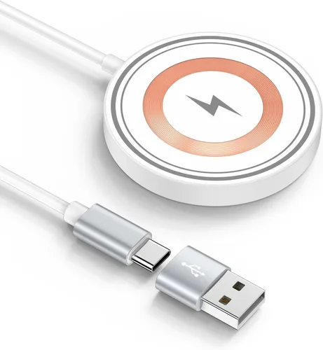Cargador magnético inalámbrico Magsafe para iPhone 17e, almohadilla de carga para iPhone 17/16/15/14/13/12Series y AirPods Pro 4, cargador