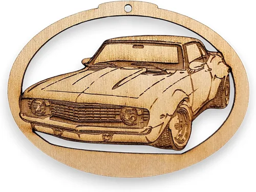 1969 Camaro Ornament, Camaro Lovers Gifts for Men, Women, Classic Car Christmas Ornament, Handmade in The USA