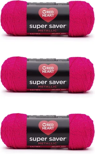 Miniatura 37 de Red Heart Hilo Super Saver, paquete de 3, estampado artístico, 3 unidades Estampado De Artista