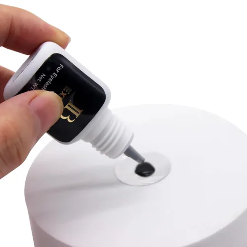 Miniatura 3 de Paquete de 2 pegamentos para extensiones de pestañas ibeauty Super Plus 5ml (0.17 fl oz), tiempo de secado de 1-2 segundos, mantiene 5-6 semanas