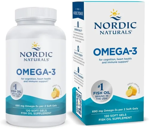 Suplemento de Omega-3 de limón de Nordic Naturals, NOR003, 120, 1, 1