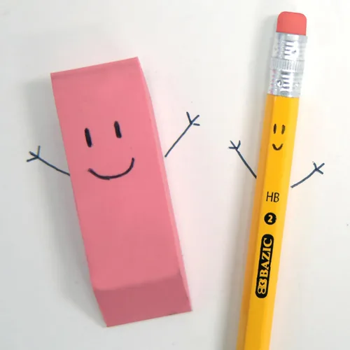 Miniatura 5 de BAZIC PRODUCTS Lápiz preafilado #2 HB, borrador sin látex, lápices amarillos preafilados sin madera, para examen, escuela, oficina (12/paquete), 1