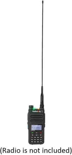 Miniatura 5 de Radioddity RD-332 - Antena de alta ganancia SMA de 14.96 pulgadas para radio portátil de doble banda Radioddity GM-30 GD-77 GD-77S VHF/UHF