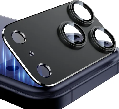 Miniatura 13 de Esanik - Actualización de 2 paquetes para iPhone 17 Pro Max, protector de lente de cámara, cubierta de pantalla de cámara de vidrio templado