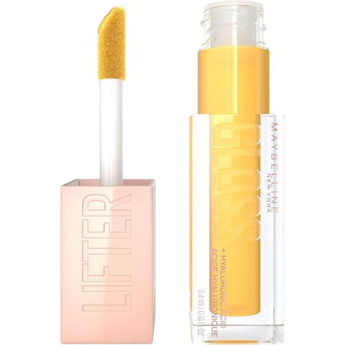 Miniatura 21 de Maybelline Lifter Gloss, Brillo de Labios Hidratante con Ácido Hialurónico, Alto Brillo para Labios Más Llenos, Perla, Perla Plateada Transparente