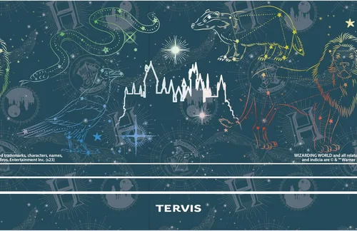 Miniatura 2 de Tervis Traveler - Vaso aislado de triple pared de Harry Potter Marauder's Constellation mantiene las bebidas frías y calientes, 30 onzas, acero