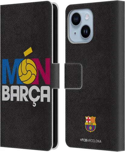 Miniatura 51 de Head Case Designs Funda de piel con licencia oficial del FC Barcelona Ball Pattern Campions compatible con Apple iPhone 11