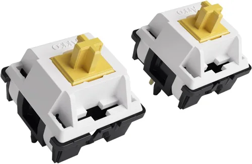 Miniatura 2 de Akko V3 Penguin - Interruptor de teclado táctil silencioso para teclado mecánico de juegos, interruptores prelubricados silenciosos de 5 pines de 50