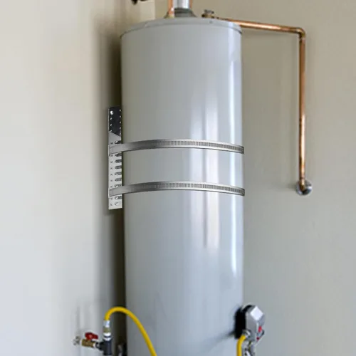 Miniatura 5 de Soporte universal de montaje en pared para tanque de expansión de calentador de agua, tanque de 5 galones o soportes de poste de 13 pulgadas