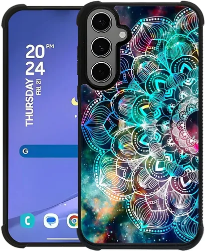 Miniatura 43 de ZHEGAILIAN Funda compatible con Samsung Galaxy S22 Ultra, funda de vidrio orgánico para niñas, mujeres y hombres, diseño de cuatro esquinas, Cabeza
