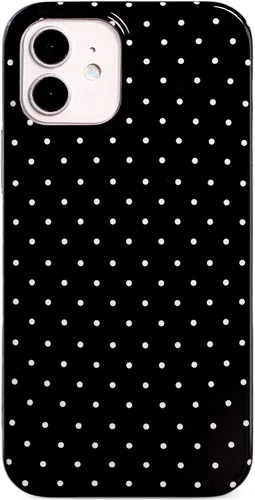 Miniatura 9 de Qokey Funda compatible con iPhone 11 de 6.1 pulgadas, bonito diseño de flores para niñas y mujeres, patrón de conchas de cristal brillante
