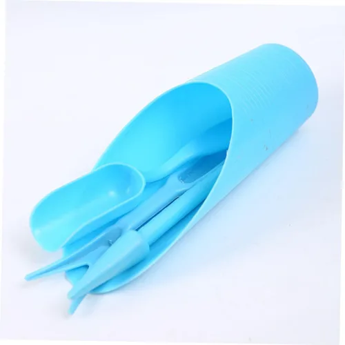 Miniatura 9 de COHEALI Succulent Planting Tool Set Blue PP Succulent Hand Tool Kit for Indoor Bonsai Transplanting Gardening Accessories