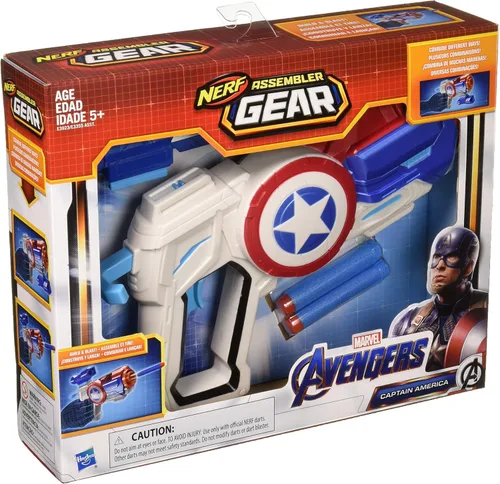 Miniatura 2 de Avengers: Endgame Nerf Capitán América Ensamblador Gear
