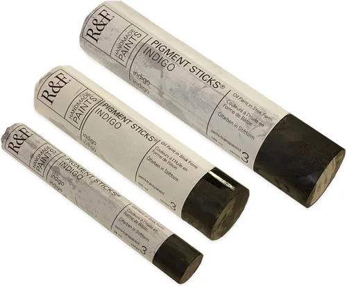Miniatura 261 de Pinturas R&F Hechas a Mano - Palo de Pigmento al Óleo Profesional, Gris Neutro Medio, 188 ml