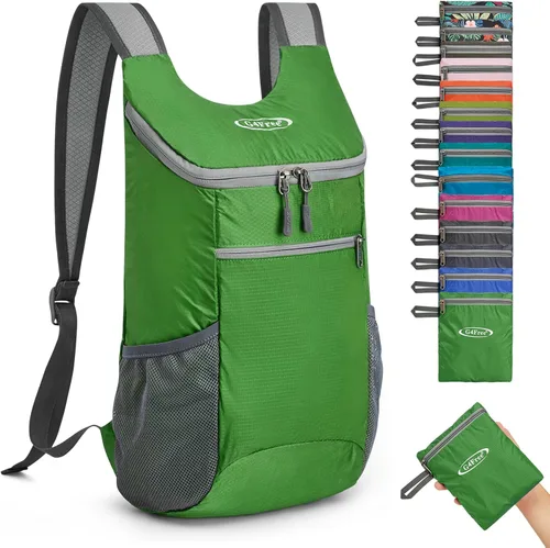 Miniatura 16 de G4Free Mochila de Senderismo Ligera y Empacable para Hombres y Mujeres Mochilas de Día de Senderismo Pequeñas Mochila Plegable para el Hombro Bolsa