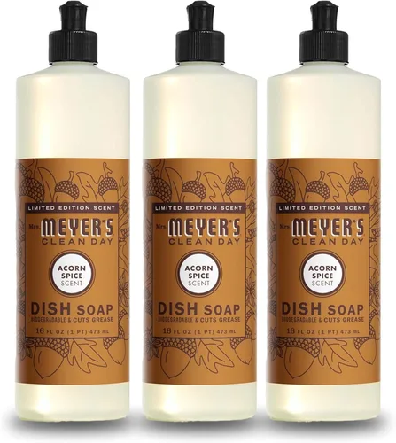 Miniatura 104 de Mrs. Meyer’s Clean Day - Detergente líquido para platos, aroma a lavanda, botella de 16 oz