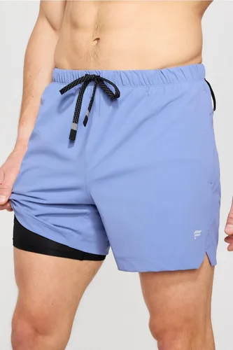 Miniatura 59 de Fabletics The One - Pantalón corto para hombre (forro), entrenamiento, natación, ligero, de secado rápido, bolsillo con cremallera, tejido elástico