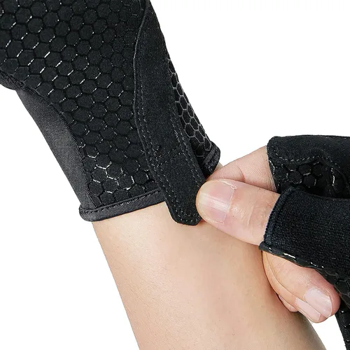 Miniatura 6 de Amplore Guantes de ciclismo de medio dedo, guantes de bicicleta de carreras, BMX, guantes de verano para mujer y hombre, guantes de bicicleta