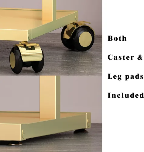Miniatura 7 de Percheros dorados con estante, para boutiques minoristas, estantes de ropa dorados, múltiples usos, resistente para colgar barras para el hogar