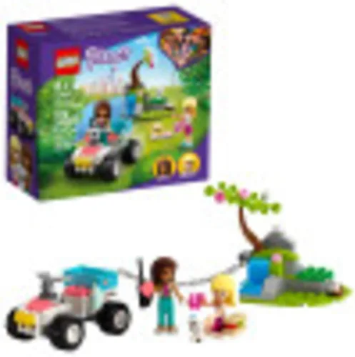 LEGO Friends Vet Clinic Rescue Buggy 41442 Kit de construcción; juguetes coleccionables de Clínica veterinaria para niños de 6 años en adelante;