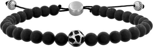 Miniatura 9 de Pulsera Bolo de Nylon Ajustable con Cuentas de Acero Inoxidable para Hombre - Elección