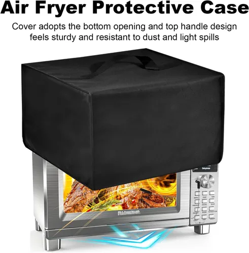 Miniatura 3 de Cubierta para freidora de aire para horno tostador, resistente al calor, impermeable, a prueba de polvo, compatible con Smart Oven Air Fryer Pro