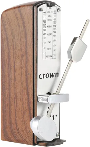 Metrónomo mecánico portátil mini metrónomo universal de 4.3 in de altura para piano, guitarra, violín, ukelele, cítara china, instrumento musical