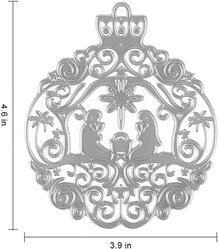Miniatura 2 de Troqueles metálicos de corte de oración de Pascua, 1 unidad, plantillas de metal en relieve de oración de Pascua para álbumes de recortes, álbum