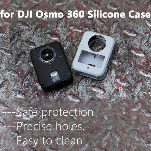 Miniatura 2 de Funda protectora para DJI Osmo 360, Funda de silicona Funda Protector para DJI OSMO 360 Accesorios (negro)