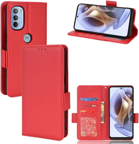 Miniatura 172 de Funda de piel sintética compatible con Motorola Moto E22 4G, funda de piel sintética compatible con Motorola Moto E22i 4G, color negro