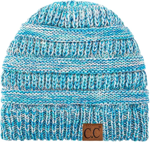 Miniatura 410 de C.C Trendy Warm Chunky Soft Stretch Cable Knit Beanie