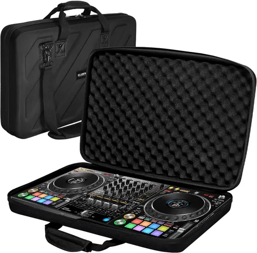 Miniatura 9 de Estuche Rígido Compatible con Controlador DJ Pioneer DDJ-SR/SR2/REV1/Denon MC4000/Numark NVII/Mixtrack Pro3/Hercules Inpulse 500/NV Platinum Bolsa