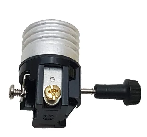 Miniatura 3 de B&P Lamp® Portalámparas de latón antiguo con juego de cables a juego y herrajes básicos