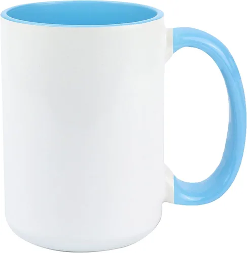 Miniatura 18 de Taza de café de cerámica de 15 onzas en caja de regalo blanca, 12 colores surtidos, caja de 12