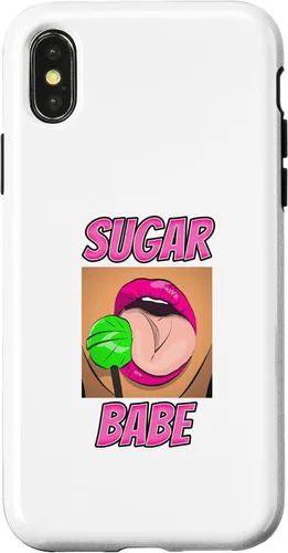 Miniatura 5 de Sugar Babe Sexy Woman Lick Lollipop Cartoon Comic hot Fun Case for iPhone 16
