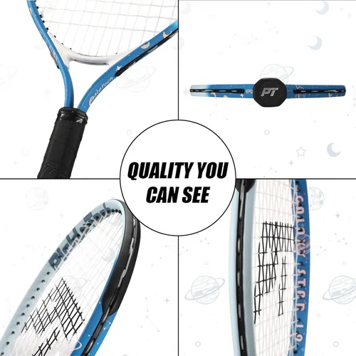 Miniatura 4 de PICKLETECH Kids Tennis Racket for Junior Toddlers Starter Kit 17-25" Tennis Racquet for Girls and Boys with Carry Bag, Lightweight for Beginners