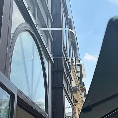 Miniatura 7 de Toldo para puerta transparente, toldo para ventana delantera, toldo para puerta delantera, jardín, patio, toldo impermeable, para puerta delantera